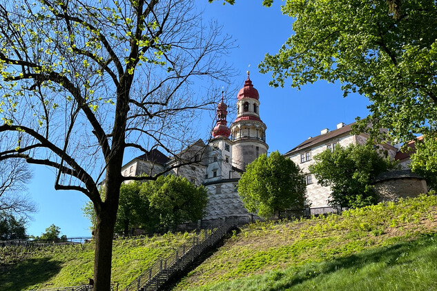 Zámecký kopec na Náchodě